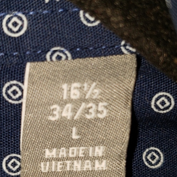 MICHAEL KORS Slim Fit Printed Cotton Button Down - Picture 5 of 5